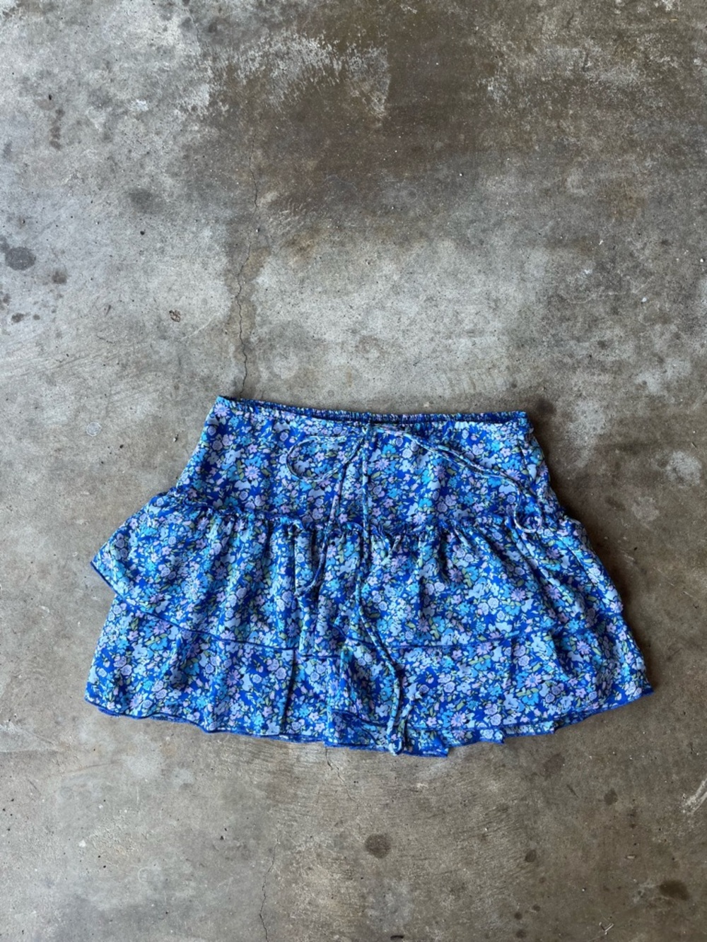 wild fable floral mini skirt size s
